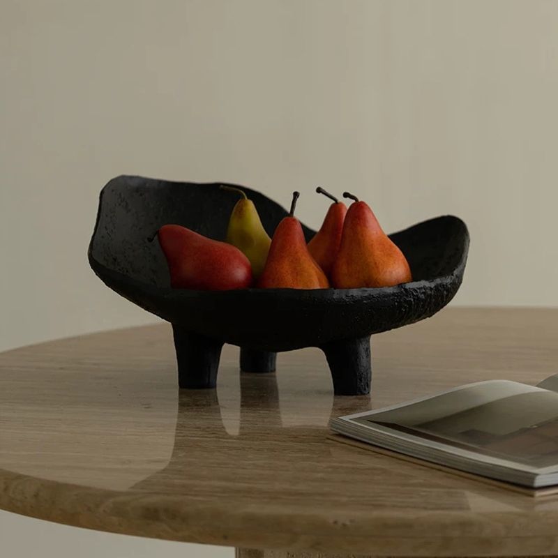 Black Fruit Plate Resin Storag - огляд і ціна Resin Art Coffee Table