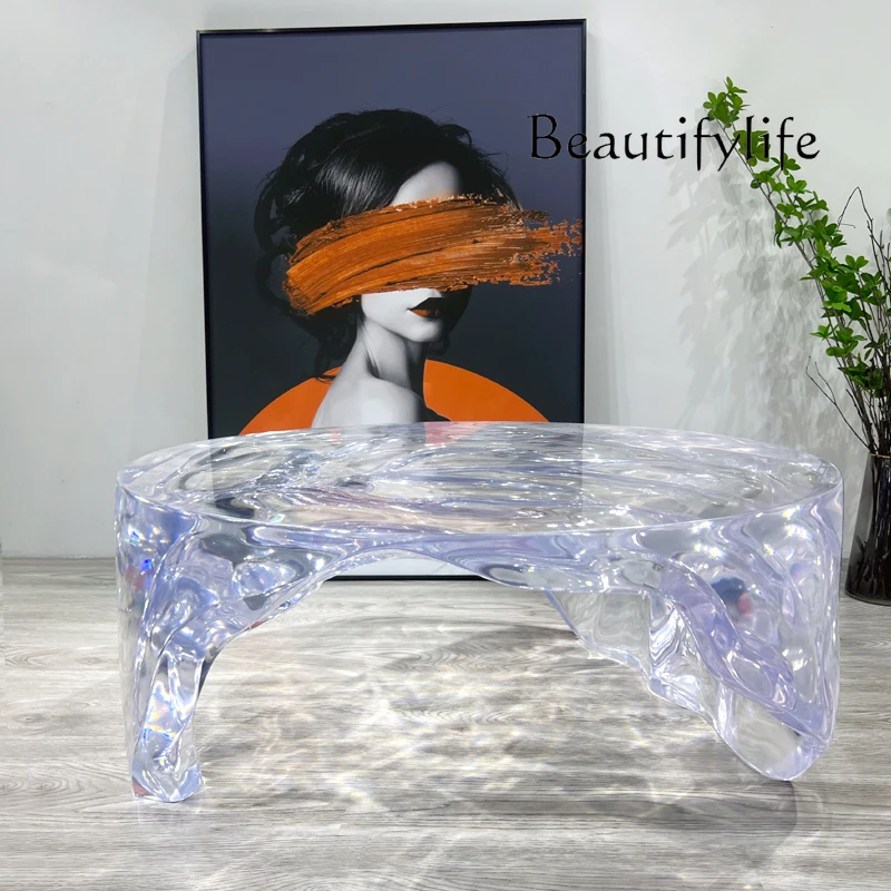 A Modern Minimalist Art Specia - огляд і ціна Resin Art Coffee Table