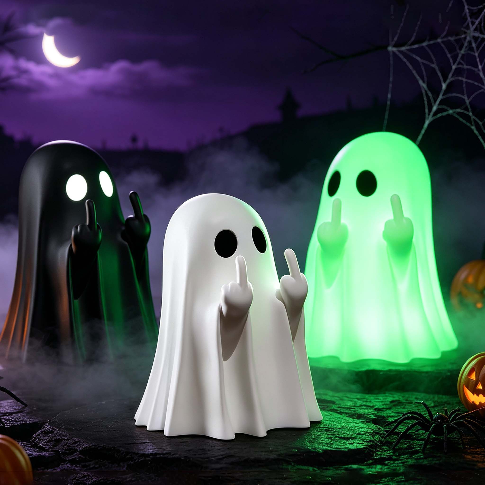 Halloween Ghost Figurine Funny - огляд і ціна Resin Art Coffee Table