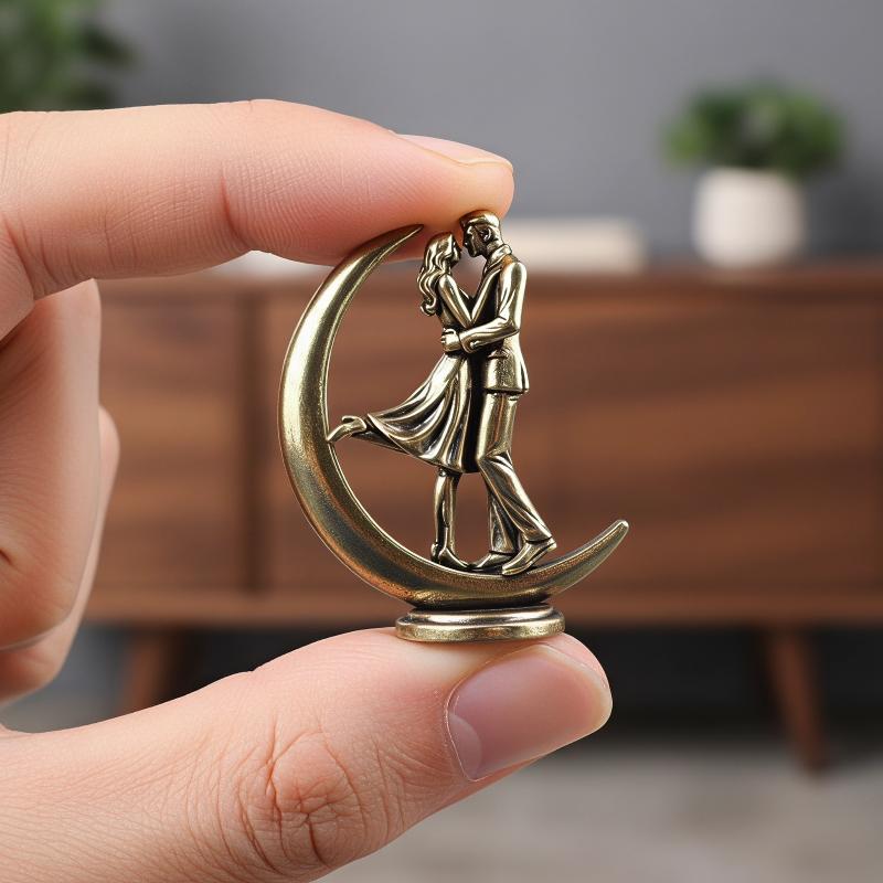 Solid Brass Couple Hugging Sta - огляд і ціна Resin Art Coffee Table