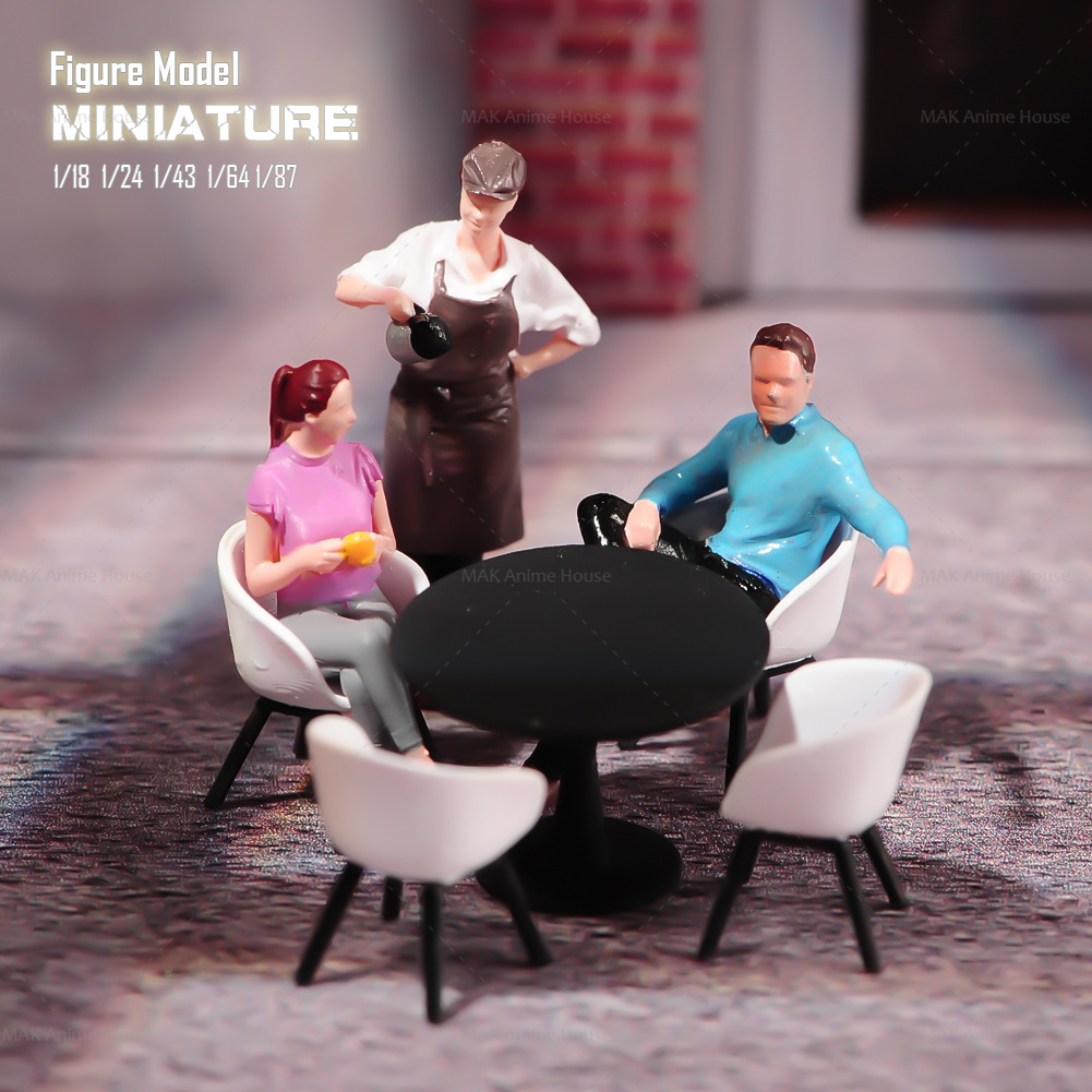 Miniatures Figures 1/87 1/64 1 - огляд і ціна Resin Art Coffee Table