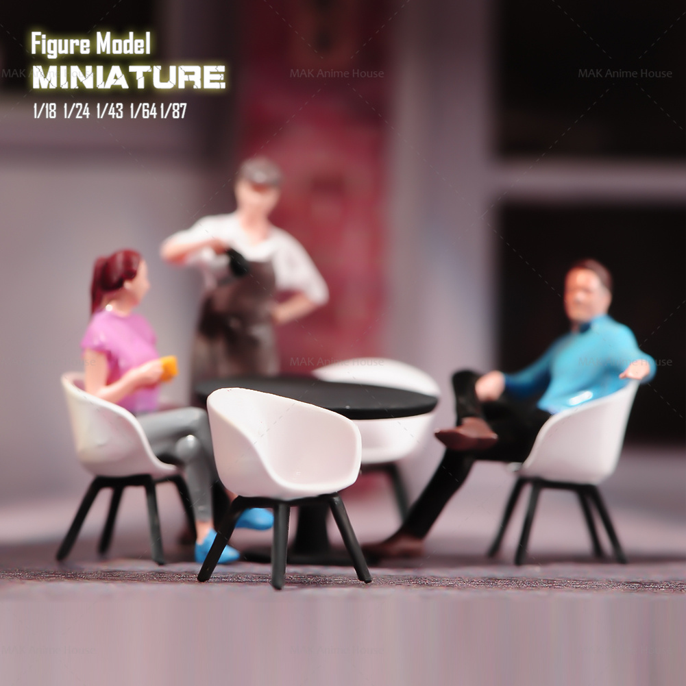Miniatures Figures 1/87 1/64 1 - огляд і ціна Resin Art Coffee Table