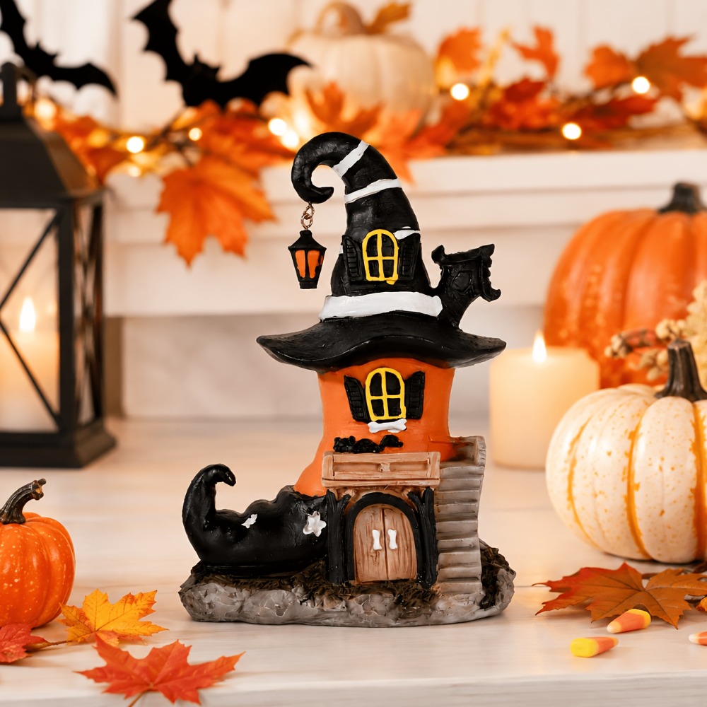 Halloween Resin Witch Shoe Hou - огляд і ціна Resin Art Coffee Table