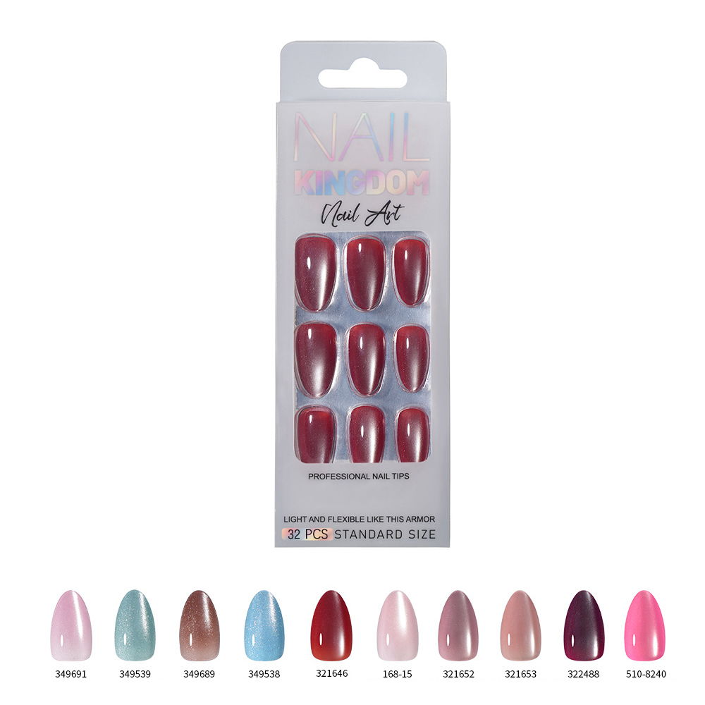 VITAGWX 32pcs Press on Nails A - огляд і ціна Resin Art Gel