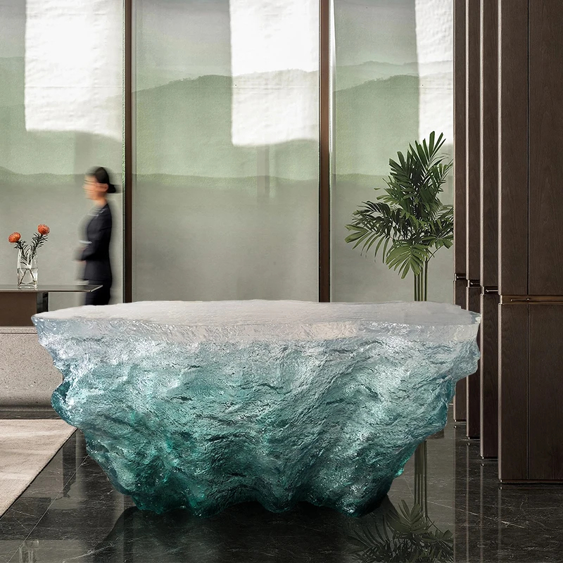 custom.Modern Minimalist Desig - огляд і ціна Resin Art Coffee Table