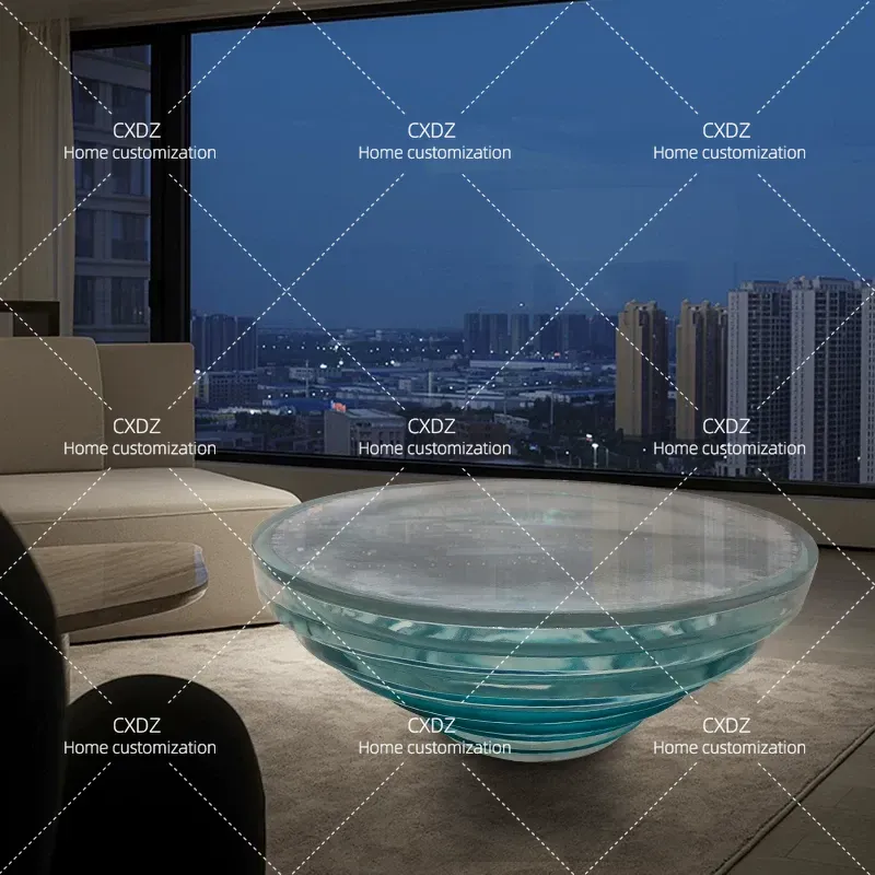 Luxury Transparent Epoxy Resin - огляд і ціна Resin Art Coffee Table