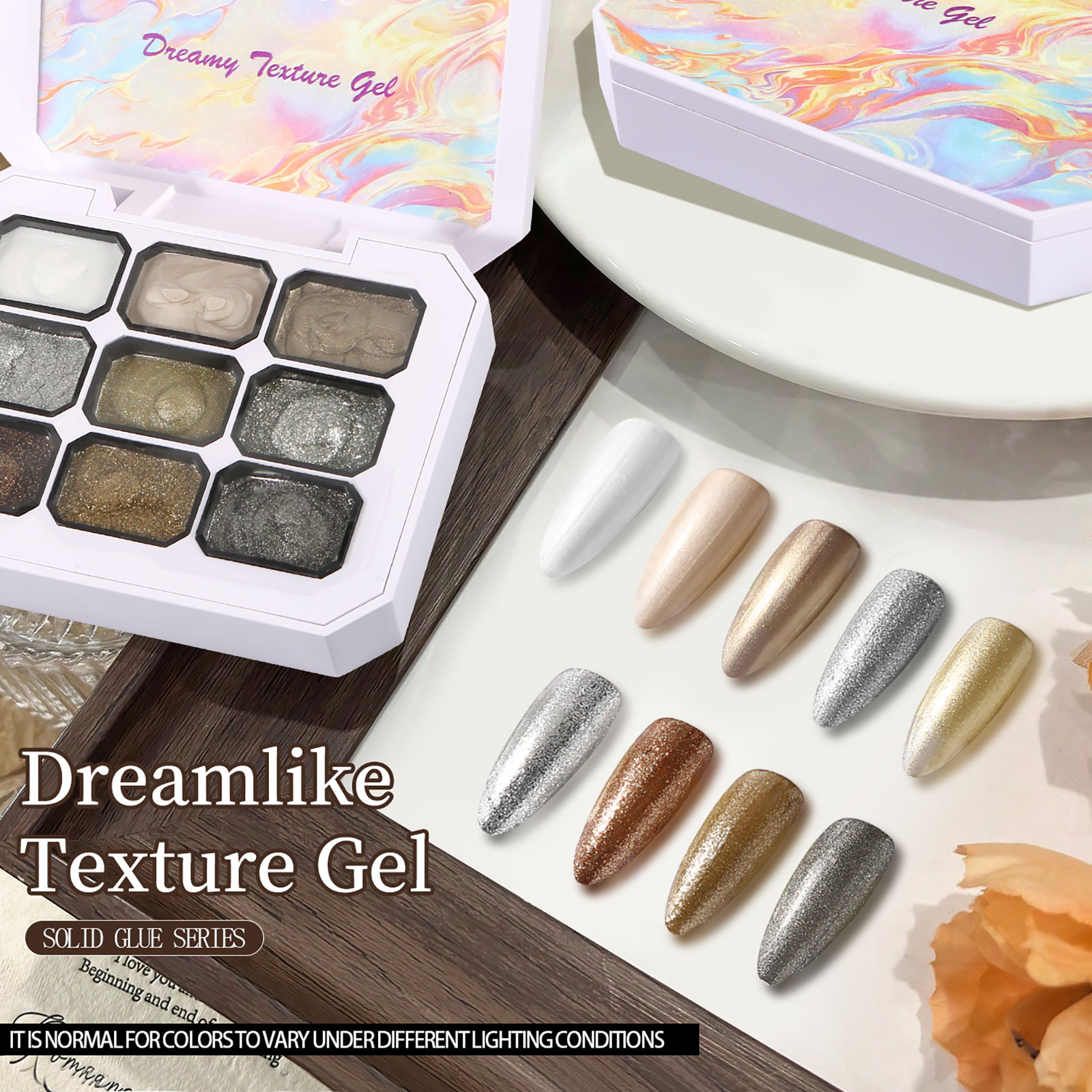 Ovanlee 9-Grid Solid Gel Nail  - огляд і ціна Resin Art Gel