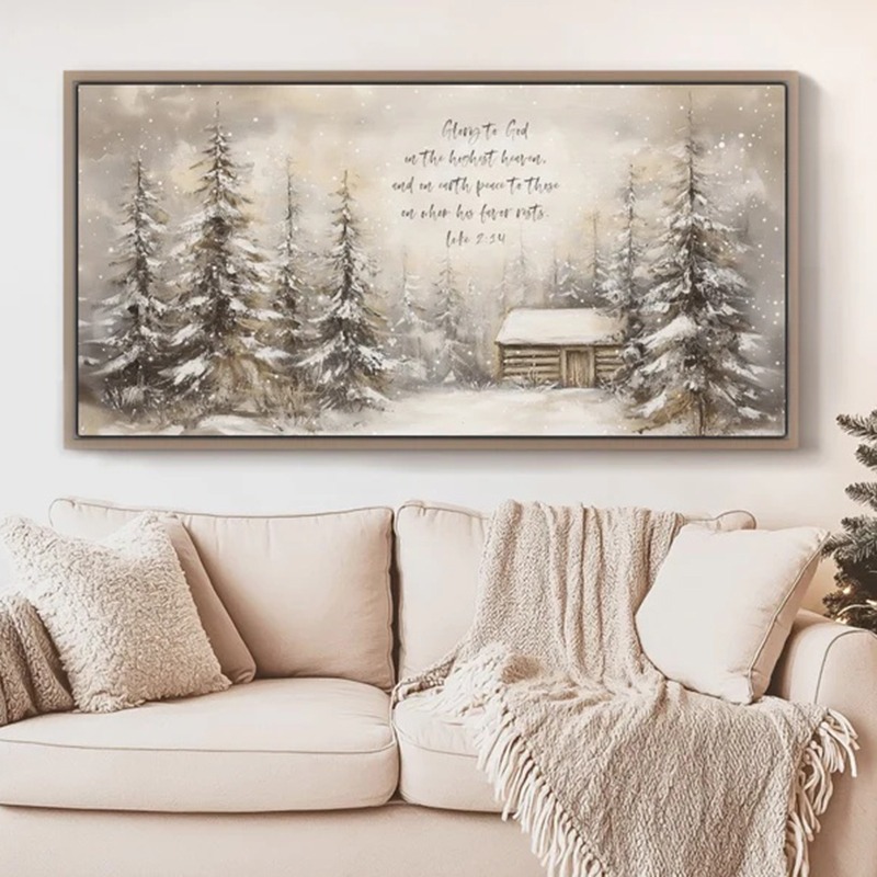 Christmas Bible Verse Wall Art - огляд і ціна Resin Art Quotes