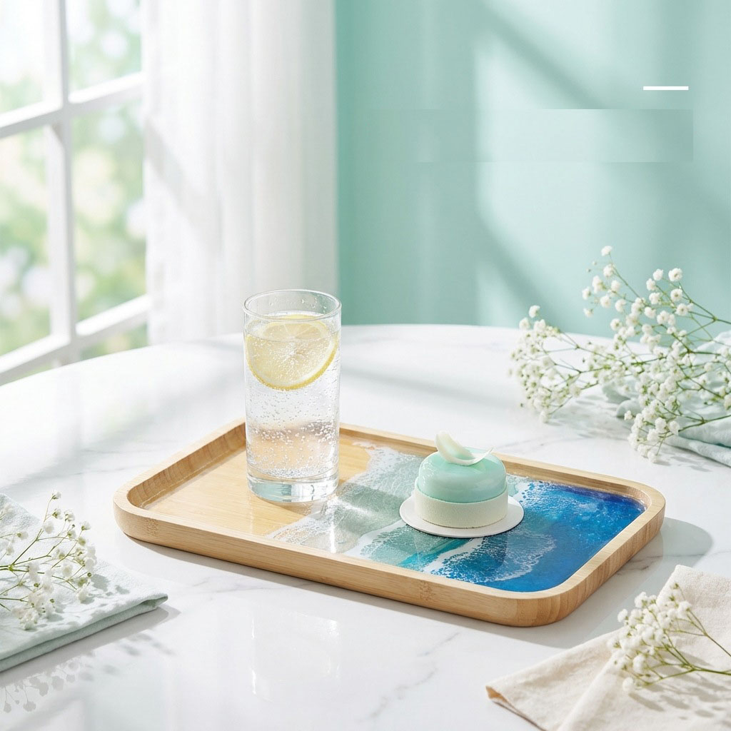 Epoxy Resin Ocean Art Decorati - огляд і ціна Resin Art Coffee Table
