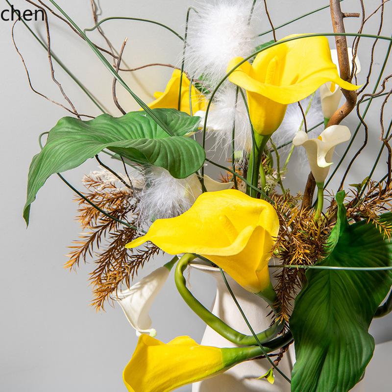 LYY  Artificial Flowers Fake F - огляд і ціна Resin Art Coffee Table