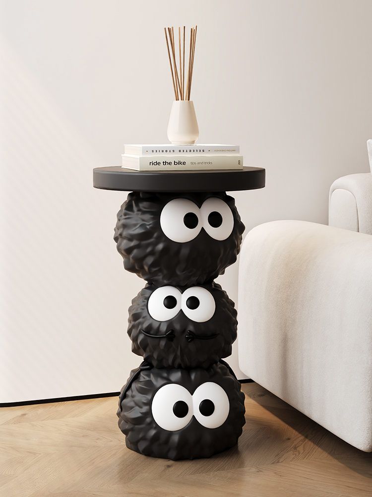Creative Cartoon Coal Ball Cof - огляд і ціна Resin Art Coffee Table
