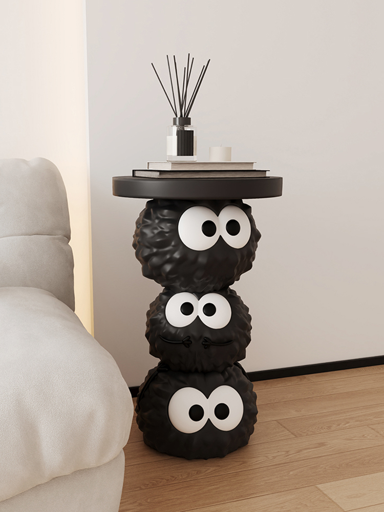 Creative Cartoon Coal Ball Cof - огляд і ціна Resin Art Coffee Table