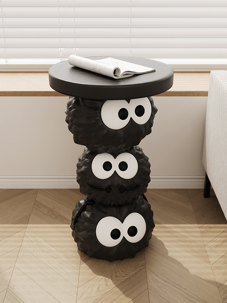 Creative Cartoon Coal Ball Cof - огляд і ціна Resin Art Coffee Table
