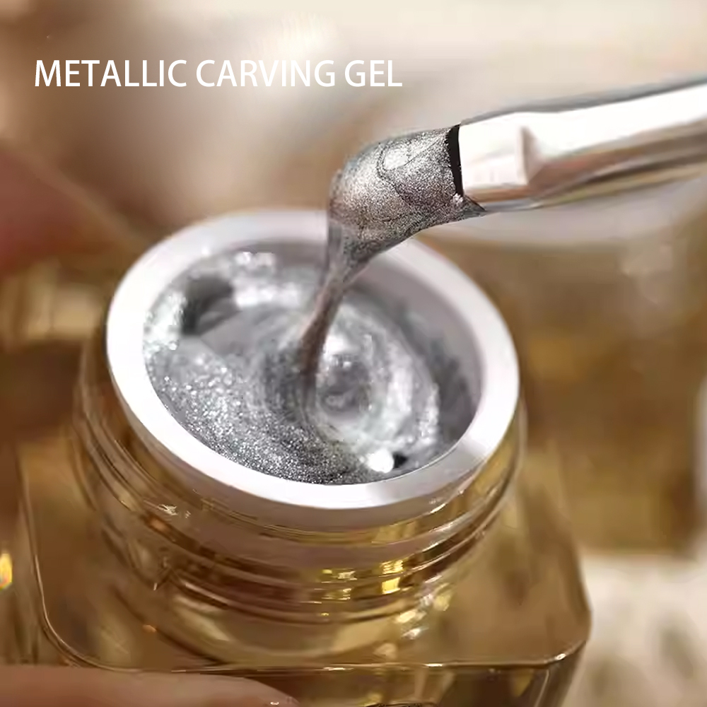 8g Metallic Carving Gel 3D Emb - огляд і ціна Resin Art Gel
