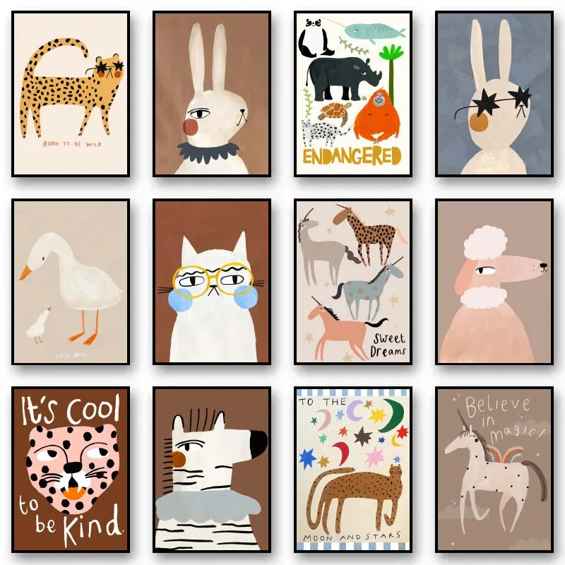 Funny Cute Animal Rabbit horse - огляд і ціна Resin Art Quotes