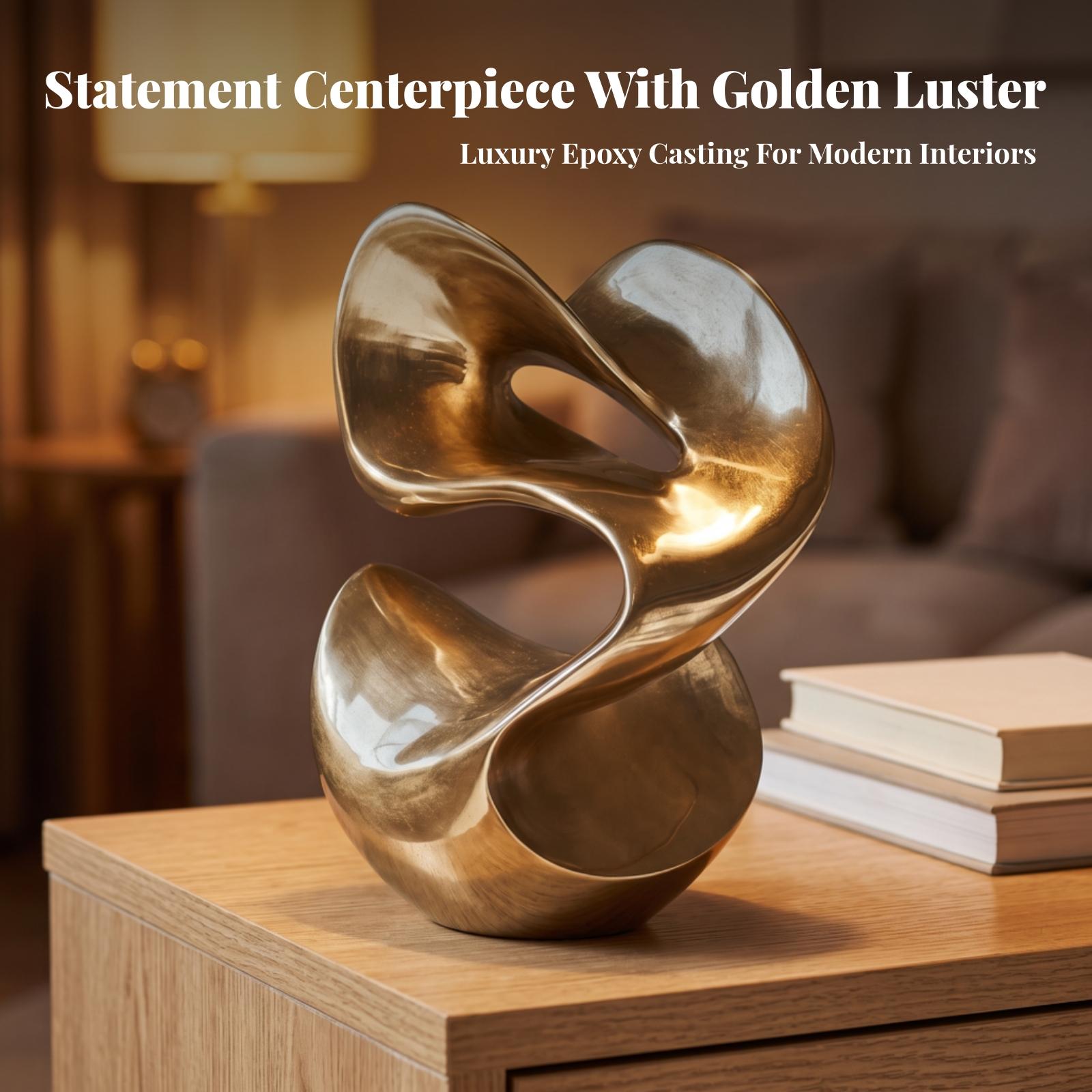 Tabletop Ornament Sculptural R - огляд і ціна Resin Art Coffee Table