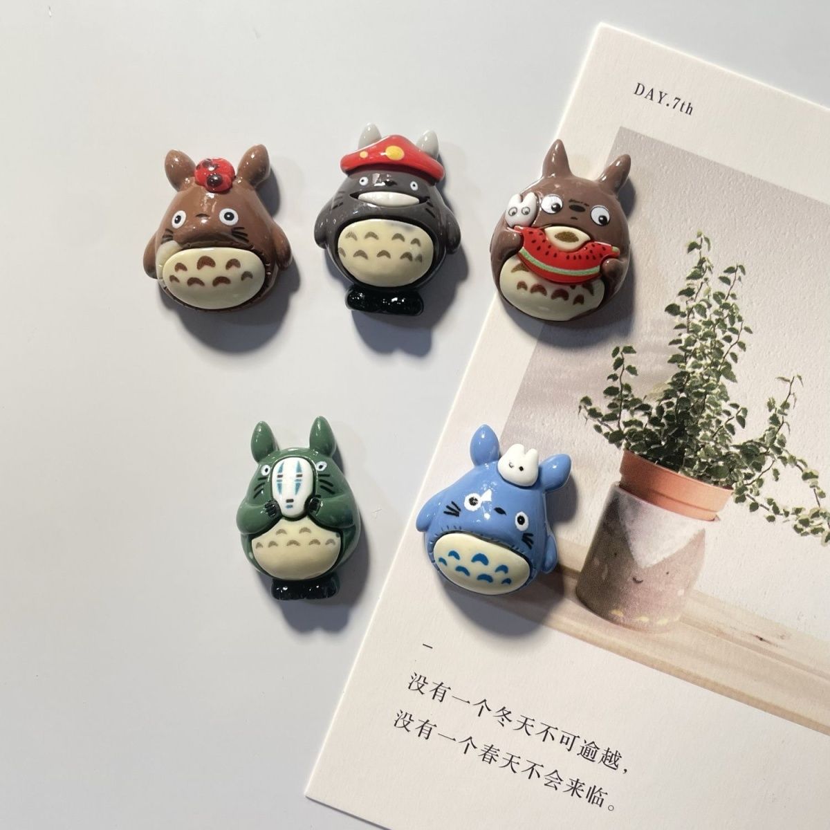 Totoro Anime Resin Fridge Magn - огляд і ціна Resin Art Things